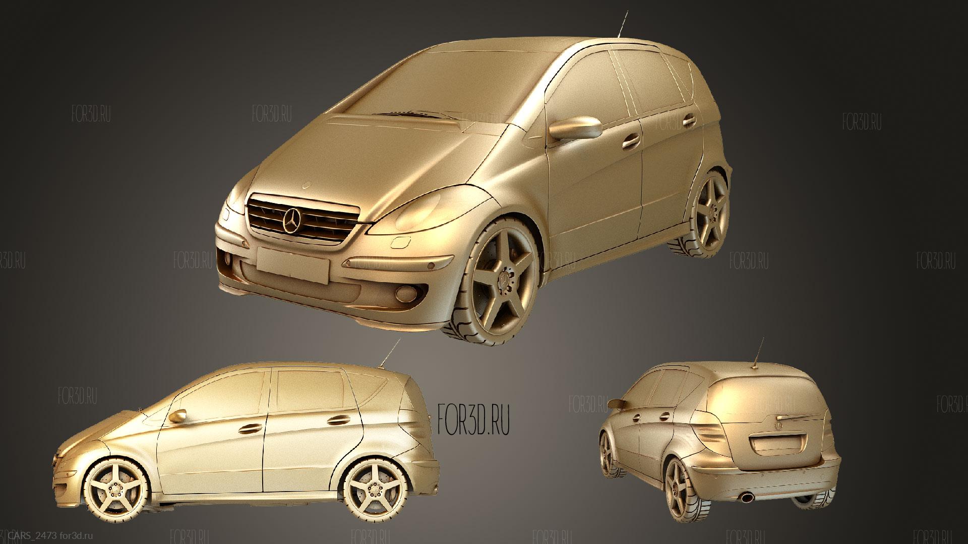 Mercedes-Benz A-Class W169 5-door | 3D model